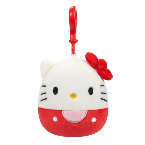 SQUISHMALLOWS SANRIO PLUSH KEYCHAIN 9 εκ. - HELLO KITTY