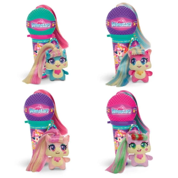 HAMSTARS MICRO POPSTAR - 4 ΣΧΕΔΙΑ