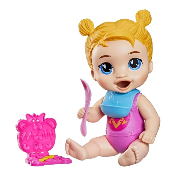 BABY ALIVE ΚΟΥΚΛΑ ΞΑΝΘΟ ΜΩΡΟ HARPER - DINNERTIME CREATIONS