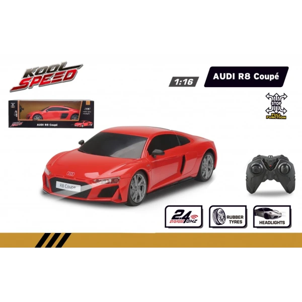 LICENSING CARS REMOTE CONTROL CAR RC 1:16 AUDI R8 COUPE