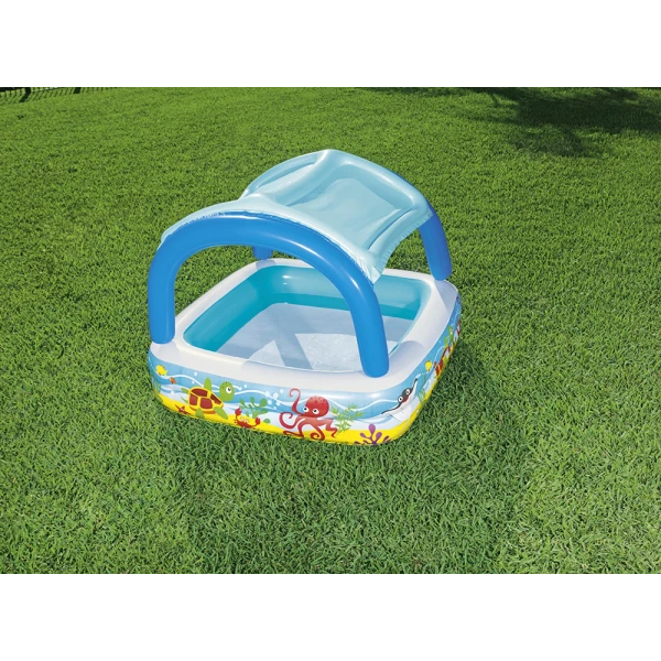 BESTWAY CANOPY PLAY POOL 140X140X114 cm 