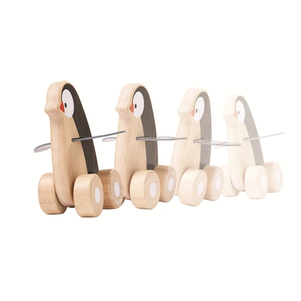 PLAN TOYS ΞΥΛΙΝΟΣ ΠΙΓΚΟΥΪΝΟΣ ΜΕ ΡΟΔΕΣ