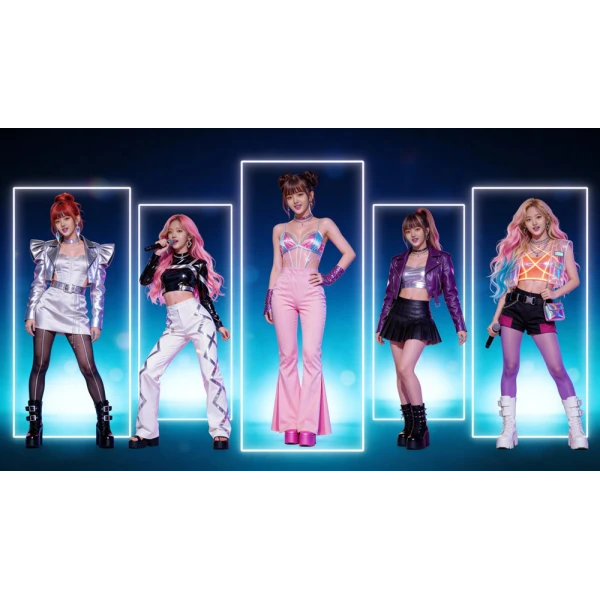 Κ-POP STARS COLLECTIBLE CARDS WITH UNIQUE CHOREOGRAPHIES