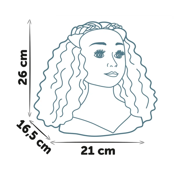 SMOBY MY BEAUTY AFRO STYLING HEAD