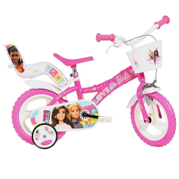 DINO BIKES BICYCLE 12\'\' BARBIE ROSA