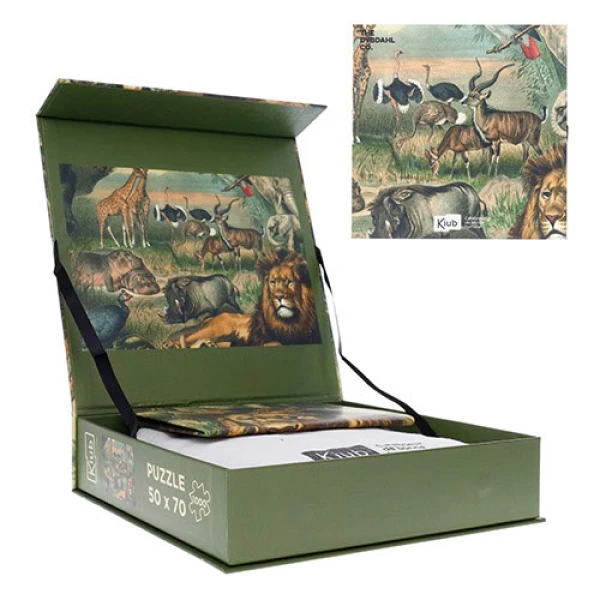 KIUB PUZZLE 1000 pcs AND CASE - SAVANE