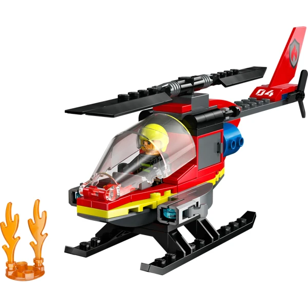 LEGO® CITY ΠΥΡΟΣΒΕΣΤΙΚΟ ΕΛΙΚΟΠΤΕΡΟ ΔΙΑΣΩΣΗΣ
