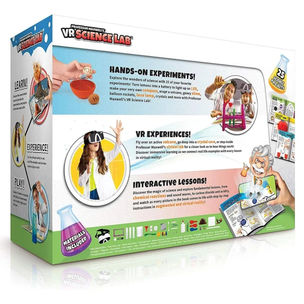 ABACUS BRANDS VR SCIENCE LAB ΕΠΙΣΤΗΜΟΝΙΚΟ ΣΕΤ ΕΙΚΟΝΙΚΗΣ ΠΡΑΓΜΑΤΙΚΟΤΗΤΑΣ ΤΟΥ ΚΑΘΗΓΗΤΗ MAXWELL