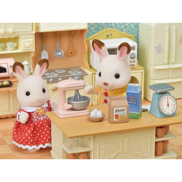 THE SYLVANIAN FAMILIES KITCHEN ISLAND 5442