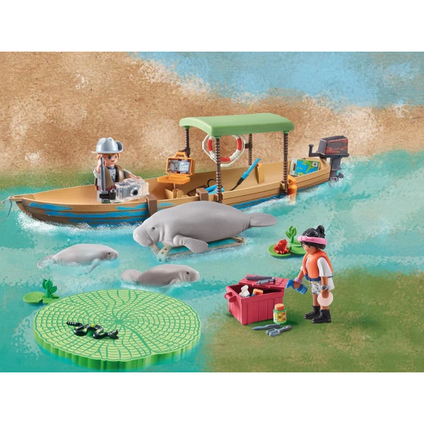 PLAYMOBIL WILTOPIA ΕΚΔΡΟΜΗ ΜΕ ΠΟΤΑΜΟΠΛΟΙΟ ΣΤΟΝ ΑΜΑΖΟΝΙΟ