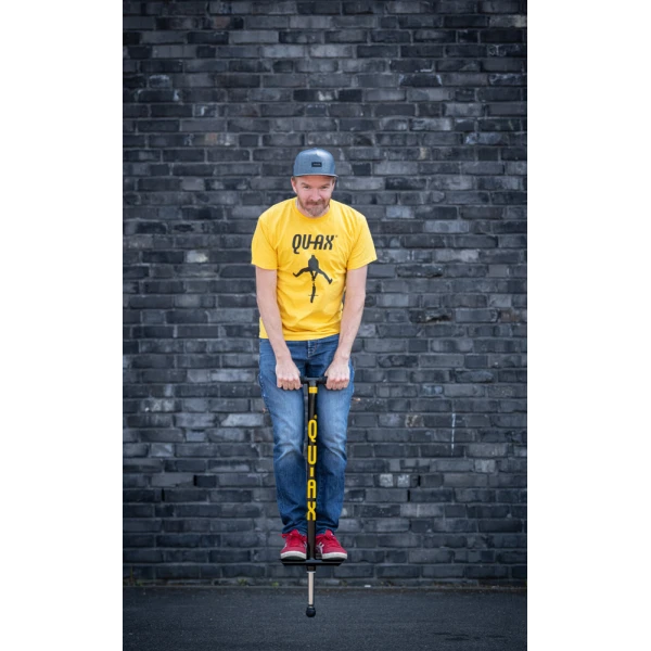 QU-AX POGO-STICK ΜΑΥΡΟ 50-80KG