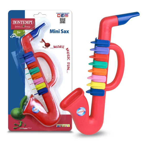 BONTEMPI MINI SAXOPHONE WITH 8 NOTES