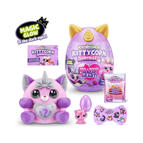 RAINBOCORNS EGG KITTYCORN SERIES 2 - 7 DESIGNS