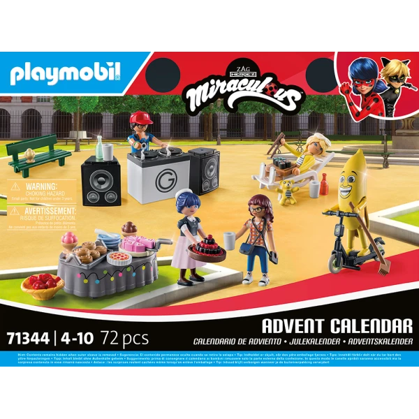 PLAYMOBIL ADVENT CALENDAR MIRACULOUS PICNIC IN PARIS