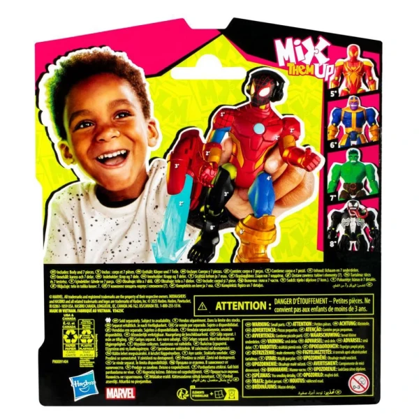 SPIDERMAN MIXMASHERS ΒΑΣΙΚΗ ΦΙΓΟΥΡΑ MILES MORALES