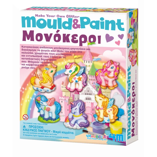 4M CREATE UNICORNS MAGNETS-BROOCH