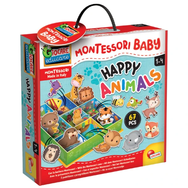 LISCIANI MONTESSORI BABY ΧΑΡΟΥΜΕΝΑ ΖΩΑΚΙΑ