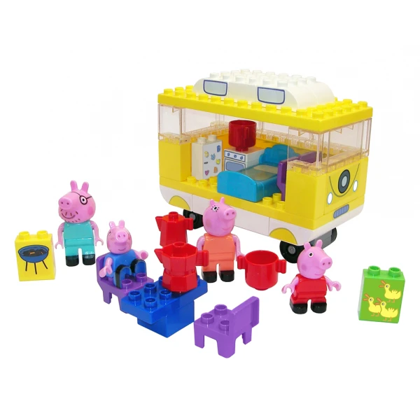 BIG BLOXX PEPPA PIG CAMPERVAN 54 τεμ.