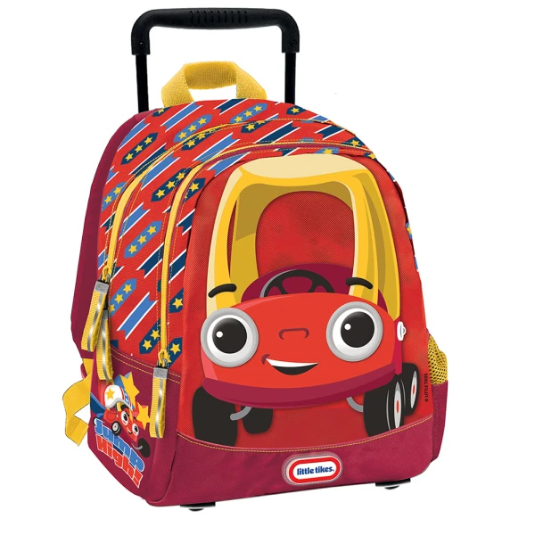 TROLLEY ΣΑΚΙΔΙΟ ΝΗΠΙΑΓΩΓΕΙΟΥ RED LITTLE TIKES