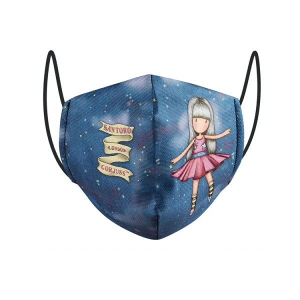 GORJUSS SANTORO PROTECTIVE MASK DANCING AMONG THE STARS