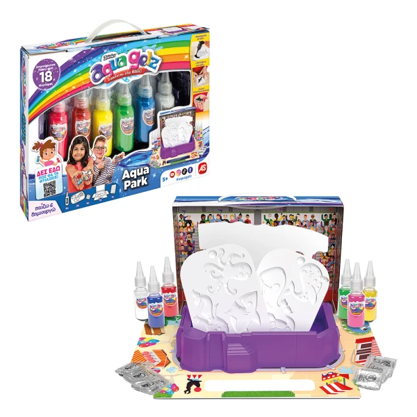 AS AQUA GELZ SQUISHY FIGURES WORKSHOP AQUA PARK