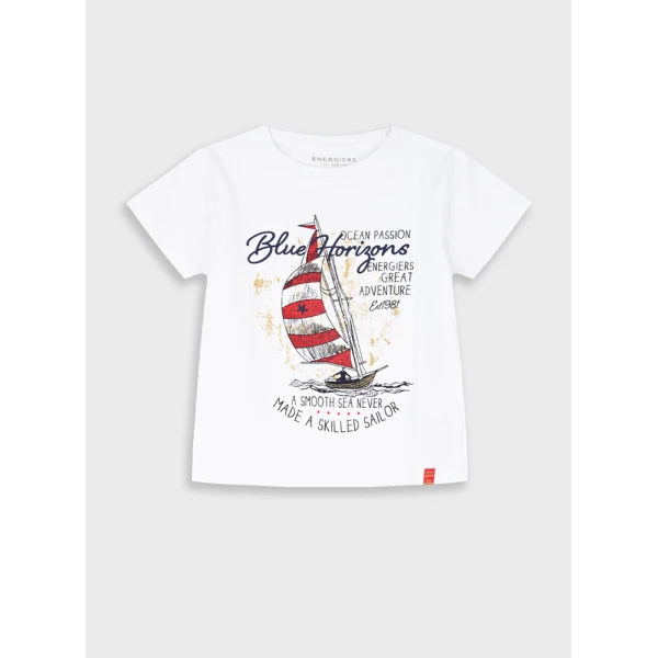 ENERGIERS BLOUSE BOY ΒΕΒΕ WHITE