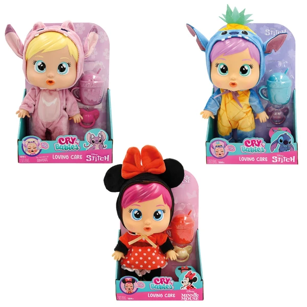 CRY BABIES DOLL DISNEY W2 - 3 DESIGNS