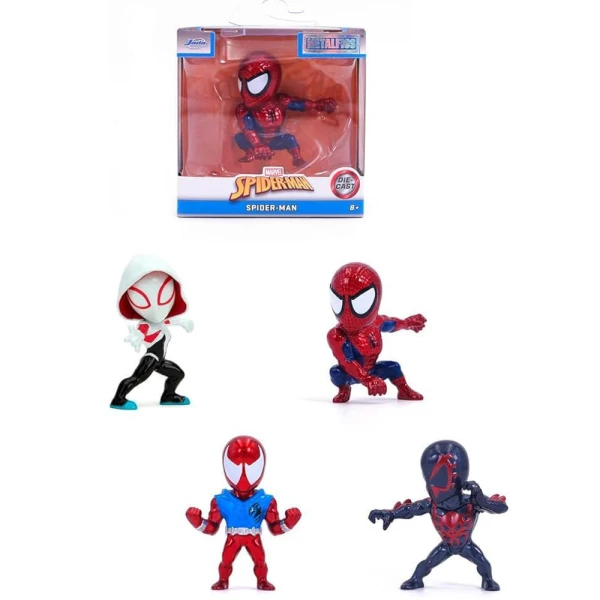 JADA MARVEL SPIDERMAN ΦΙΓΟΥΡΕΣ 6,5 εκ. - 4 ΣΧΕΔΙΑ