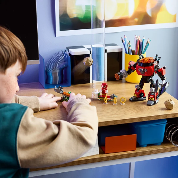 LEGO® SONIC THE HEDGEHOG™ KNUCKLES VS. ΕΞΩΣΤΟΛΗ EGG CRUSHER ΤΟΥ DR. EGGMAN