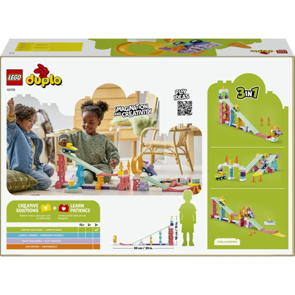 LEGO® DUPLO® 3 IN 1 CREATIVE RAMPS WITH VEHICLES
