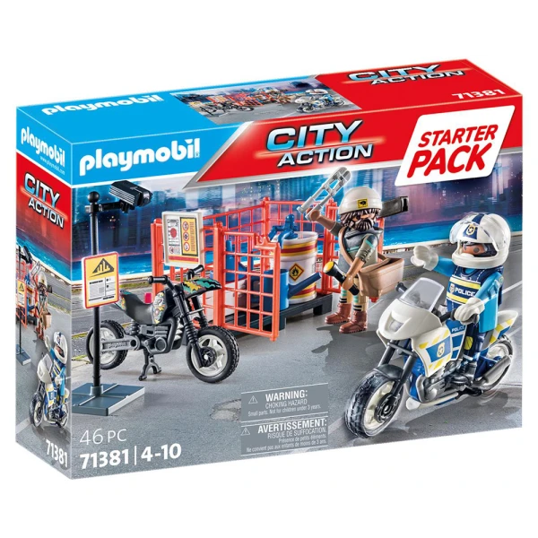 PLAYMOBIL CITY ACTION STARTER PACK POLICE