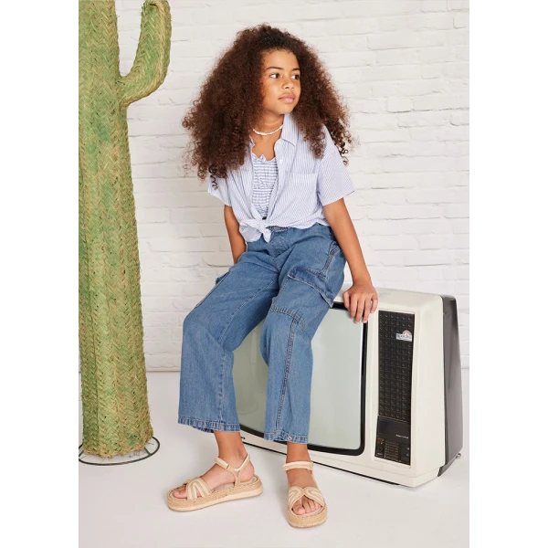 MAYORAL TROUSERS LONG JEAN WIDE 