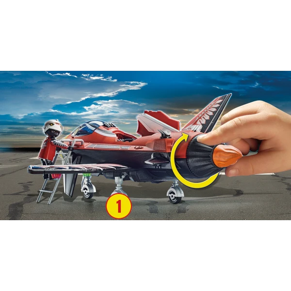 PLAYMOBIL AIR STUNT SHOW ΤΖΕΤ ΑΕΤΟΣ