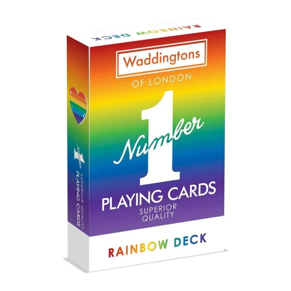 WINNING MOVES WADDINGTONS No.1 ΠΑΙΧΝΙΔΙ ΚΑΡΤΩΝ - RAINBOW