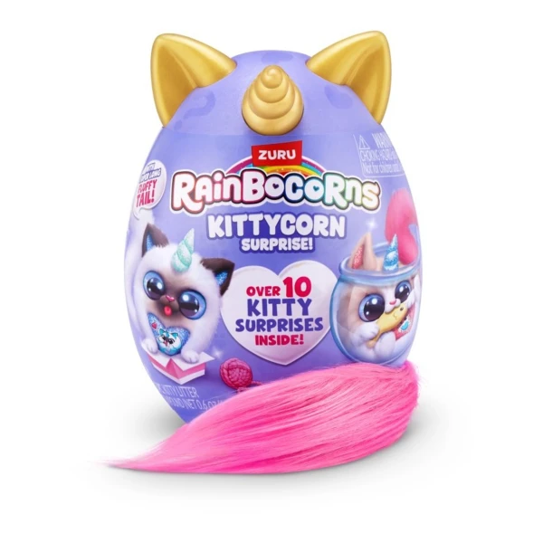 ΑΥΓΟ RAINBOCORNS KITTYCORN ΟΥΡΑ ΣΕΙΡΑ 3 - 7 ΣΧΕΔΙΑ