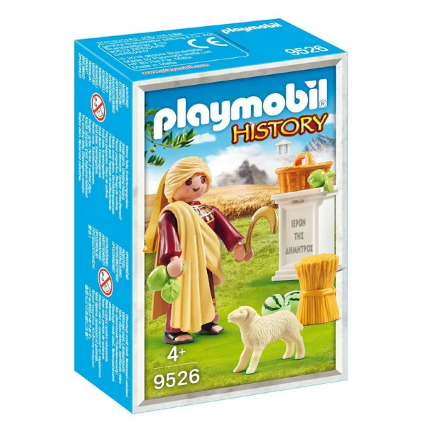 PLAYMOBIL HISTORY ΦΙΓΟΥΡΑ ΘΕA ΔΗΜΗΤΡΑ