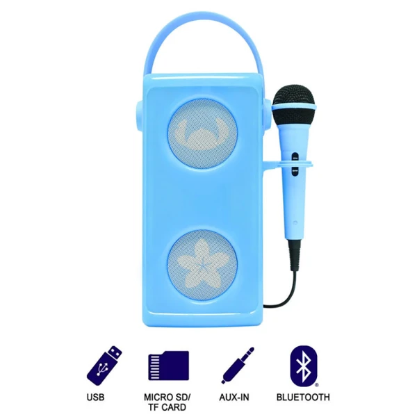 LEXIBOOK BLUETOOTH ΗΧΕΙΟ ΜΕ ΜΙΚΡΟΦΩΝΟ ΚΑΡΑΟΚΕ STITCH