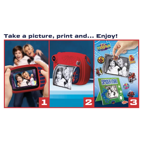 LISCIANI ELECTRONIC CAMERA SPIDERMAN PRINT CAM 