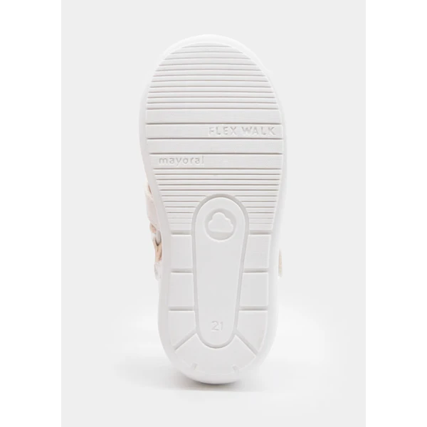 MAYORAL CLOSED SANDALS WHITE