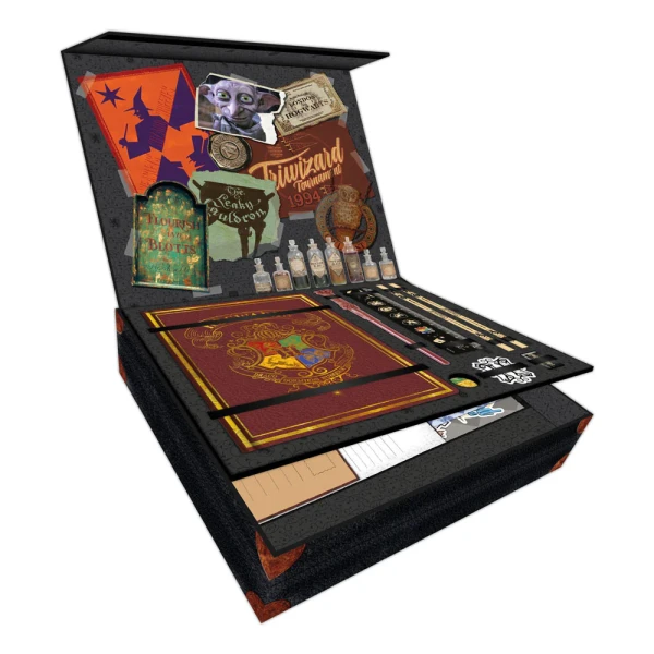 HARRY POTTER KEEPSAKE BOX GIFTSET COLOURFUL CREST