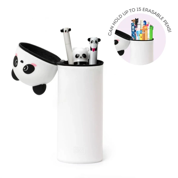 LEGAMI KAWAII 2-ΣΕ-1 ΜΑΛΑΚΗ ΚΑΣΕΤΙΝΑ ΣΙΛΙΚΟΝΗΣ - PANDA
