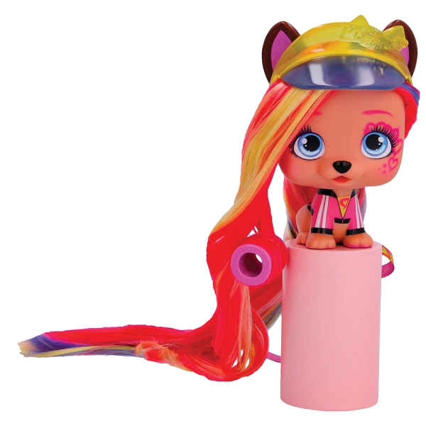 VIP PETS SERIES 3 BOW POWER COLLECTIBLE DOLL WITH EXTRA LONG HAIR - 6 DESIGNS