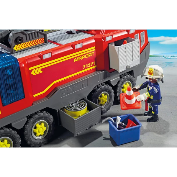 PLAYMOBIL CITY ACTION ΠΥΡΟΣΒΕΣΤΙΚΟ ΟΧΗΜΑ ΜΕ ΦΩΤΑ, ΗΧΟ ΚΑΙ ΠΥΡΟΣΒΕΣΤΙΚΟ ΚΑΝΟΝΙ