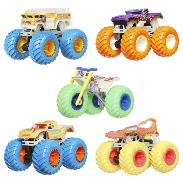 HOT WHEELS MONSTER TRUCKS ΟΧΗΜΑΤΑ GLOW IN THE DARK