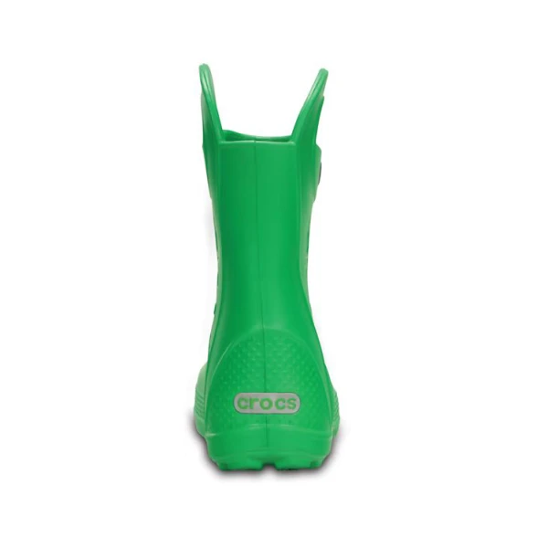 CROCS HANDLE IT RAIN BOOTS KIDS GRASS GREEN