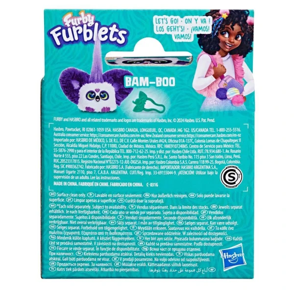 ΔΙΑΔΡΑΣΤΙΚΟ ΠΑΙΧΝΙΔΙ FURBY FURBLETS BAM-BOO PANDA