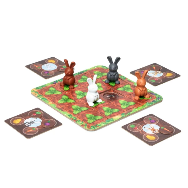 SMARTGAMES ΕΠΙΤΡΑΠΕΖΙΟ ΤΑ ΠΕΙΝΑΣΜΕΝΑ ΛΑΓΟΥΔΑΚΙΑ GRABBIT