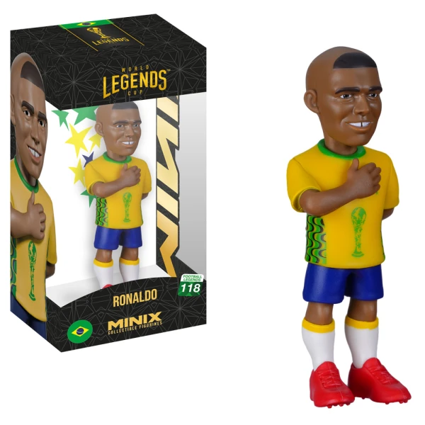 MINIX LEGENDS WORLD CUP ΒΡΑΖΙΛΙΑ ΦΙΓΟΥΡΑ 12 cm RONALDO